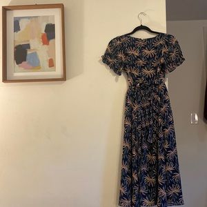 Madewell flowered dress
